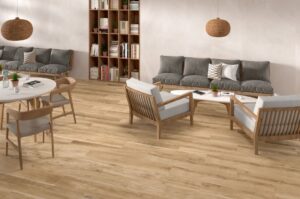 suelo porcelánico imitación madera