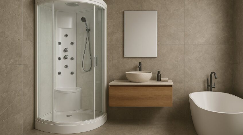 Cabina de ducha Estilo, comodidad y tendencia para tu baño en 2025
Si estás pensando en renovar tu baño esta primavera, una de las mejores decisiones que puedes tomar es instalar una cabina de ducha. En Esil de Alba te mostramos por qué este elemento no solo mejora la funcionalidad del baño, sino que también aporta diseño, modernidad y confort.
¿Por qué elegir una cabina de ducha?
Las cabinas de ducha han evolucionado. Hoy son sinónimo de diseño inteligente, optimización del espacio y bienestar diario. Se adaptan a cualquier tipo de baño, desde los más compactos hasta los más amplios, y ofrecen soluciones innovadoras para un uso eficiente del agua y una experiencia relajante.
En Esil de Alba trabajamos con firmas líderes en equipamiento de baño que combinan estética, durabilidad y tecnología.