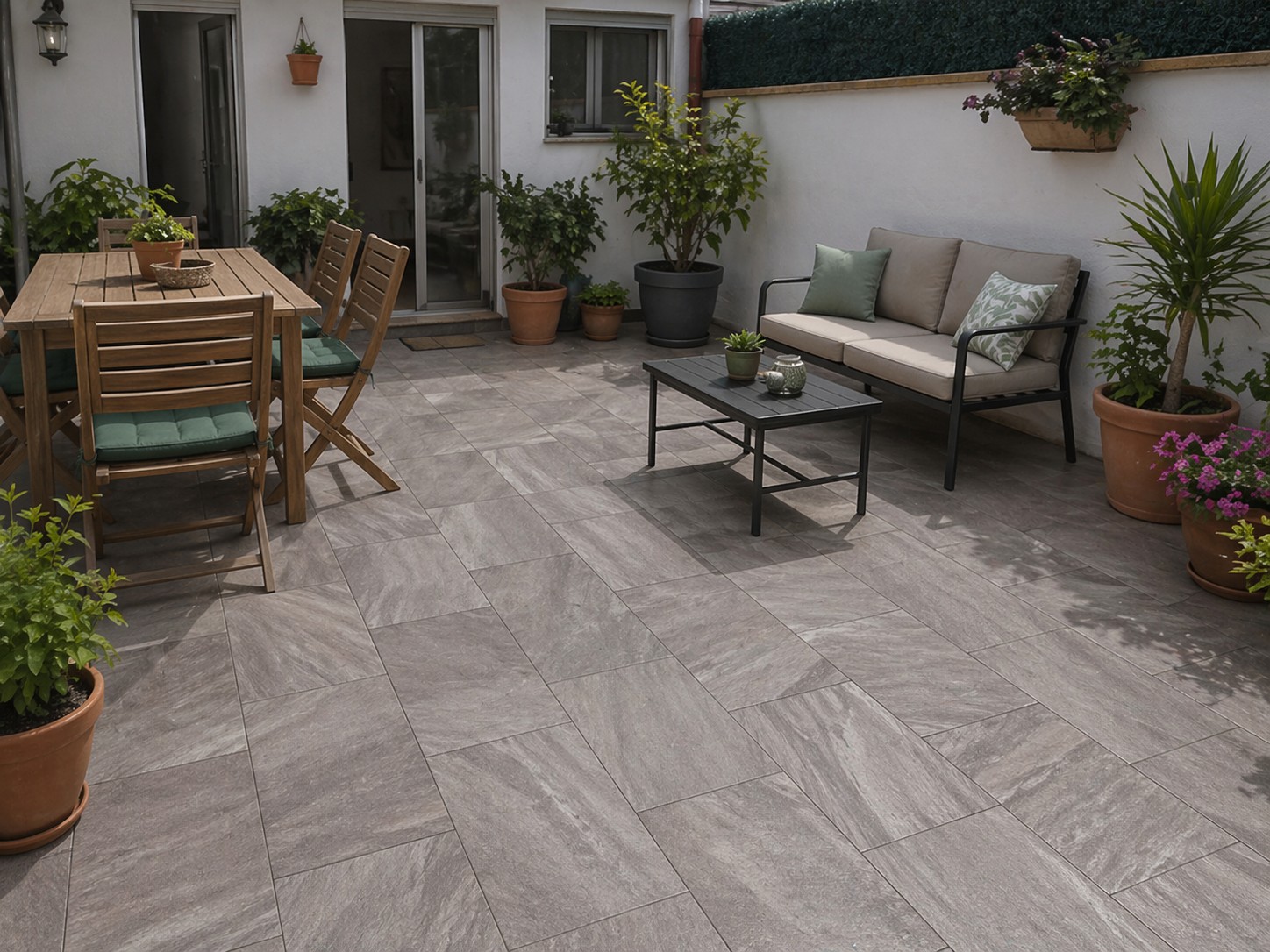 La mejor opción para tus espacios al aire libre.

Elegir el material adecuado para exteriores es clave para garantizar durabilidad, estética y facilidad de mantenimiento. El gres porcelánico para patios o terrazas se ha convertido en una de las opciones más demandadas gracias a sus múltiples ventajas frente a otros revestimientos tradicionales.