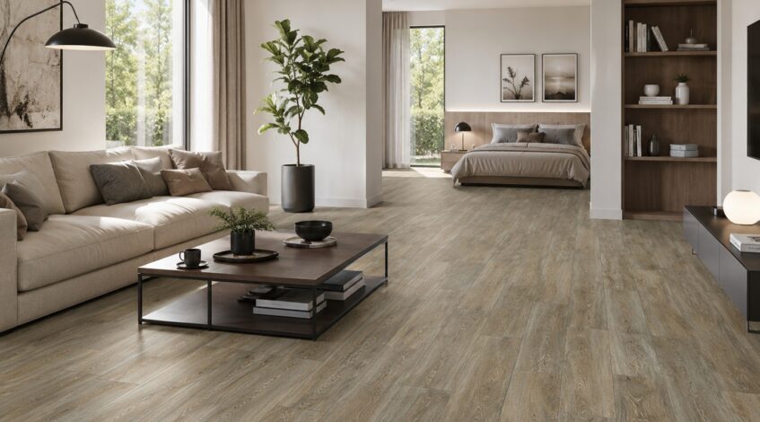 La solución perfecta para combinar diseño, calidez y resistencia

Si estás buscando un material que aporte elegancia, durabilidad y un acabado natural a cualquier estancia de tu hogar, el gres porcelánico imitación madera se ha convertido en una de las opciones más demandadas en interiorismo y decoración. En Esil de Alba sabemos que cada detalle cuenta, y elegir el suelo adecuado puede transformar por completo cualquier espacio.