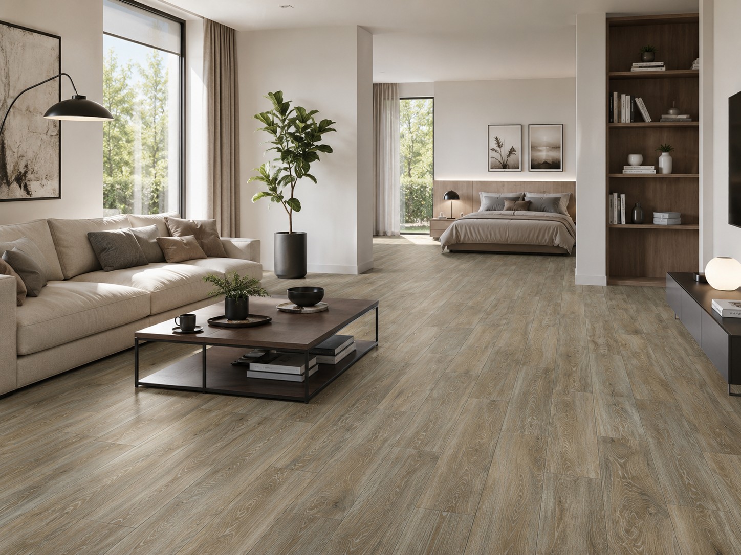 La solución perfecta para combinar diseño, calidez y resistencia

Si estás buscando un material que aporte elegancia, durabilidad y un acabado natural a cualquier estancia de tu hogar, el gres porcelánico imitación madera se ha convertido en una de las opciones más demandadas en interiorismo y decoración. En Esil de Alba sabemos que cada detalle cuenta, y elegir el suelo adecuado puede transformar por completo cualquier espacio.
